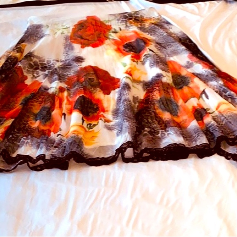 A symmetrical skirt by Roberto Cavalli